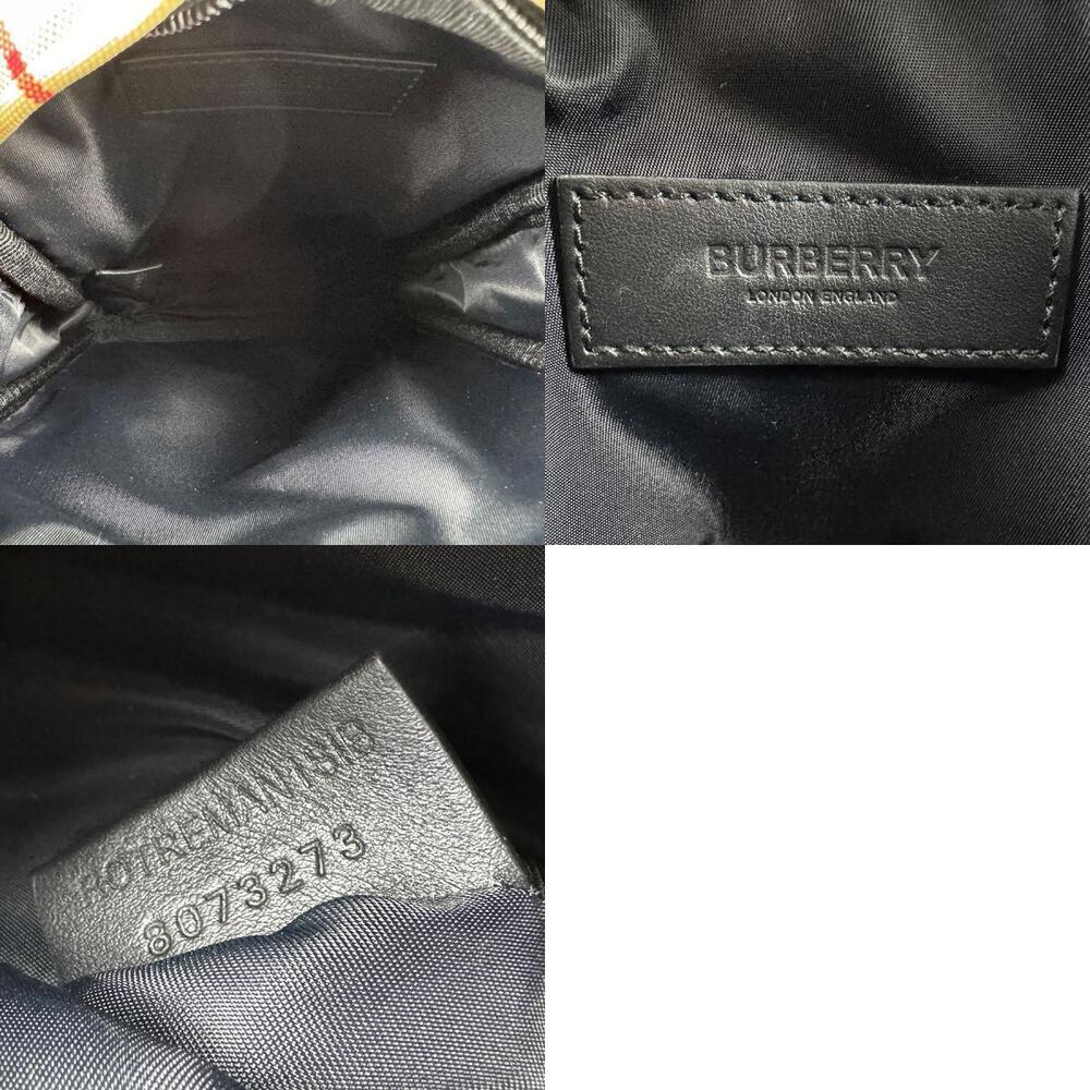 Burberry Crossbody Shoulder Bag Canvas Beige - Picture 5 of 5